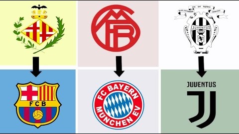 تغییرات لوگوی باشگاه های بزرگ دنیا از گذشته تا به امروز