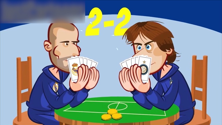 انیمیشن طنز بازی رئال مادرید 3-2 اینتر/ سالزبورگ 2-6 بایرن مونیخ/ آتالانتا 0-5 لیورپول