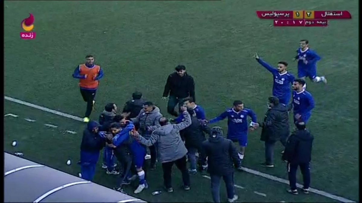 گل های استقلال در بازی امید استقلال 2 - 1 امید پرسپولیس