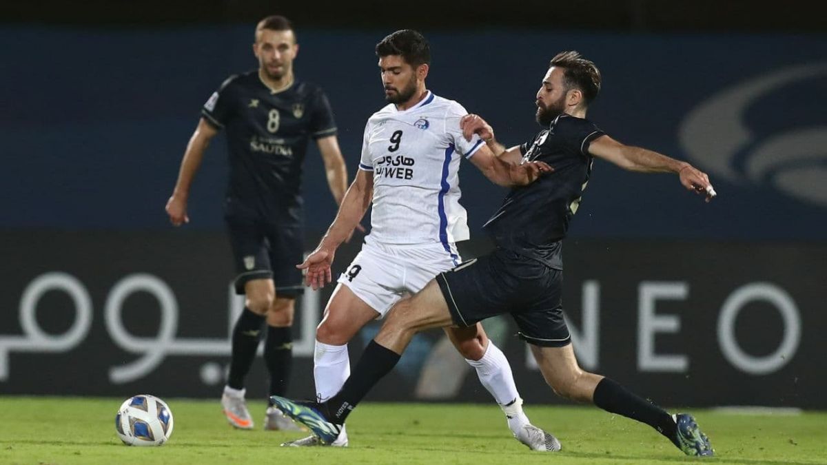 خلاصه بازی الاهلی عربستان 0-0 استقلال