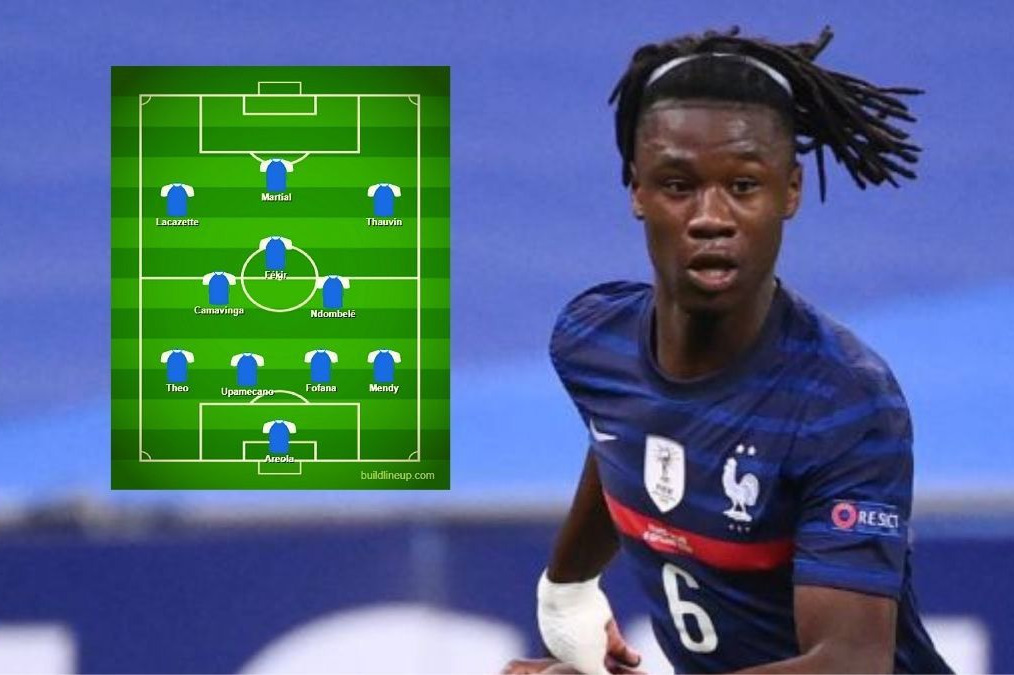 ترکیب خط خورده های تیم ملی فرانسه؛ کاملاً ترسناک!