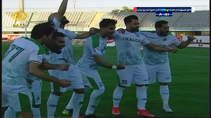 خلاصه بازی آلومینیوم اراک 2-0 تراکتور (جام حذفی)