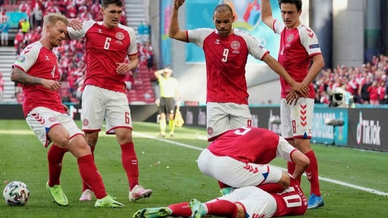مرور اتفاقات عجیب و ایست قلبی اریکسن حین بازی دانمارک و فنلاند