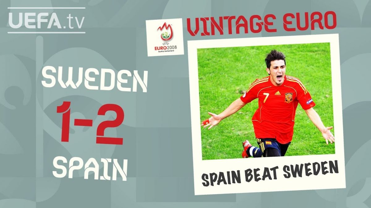 نوستالژی/ خلاصه بازی سوئد 1-2 اسپانیا (یورو 2008)
