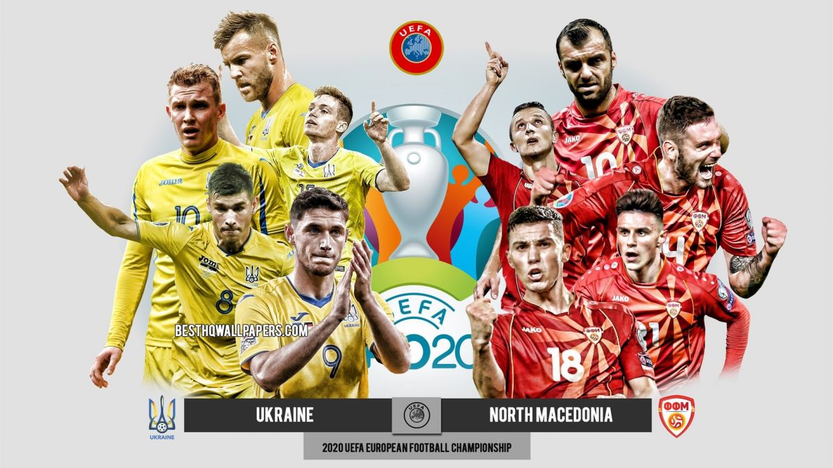 خلاصه بازی اوکراین 2-1 مقدونیه