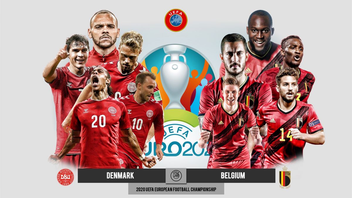 خلاصه بازی دانمارک 1-2 بلژیک