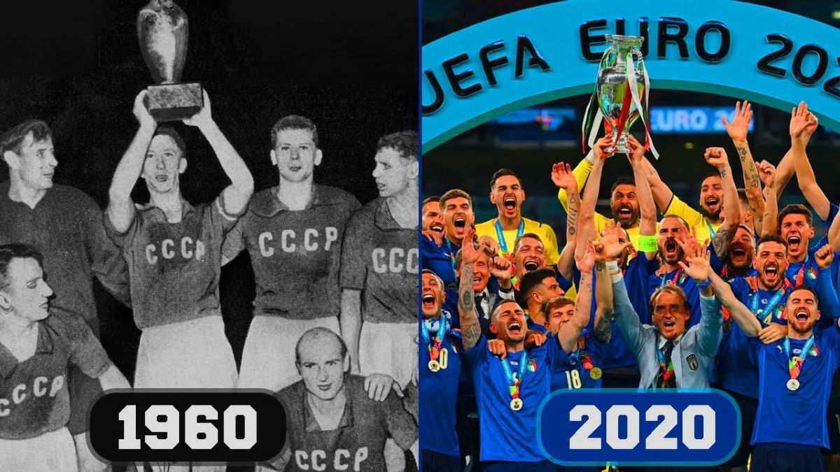 تمام قهرمانان یورو از 1960 تا 2020