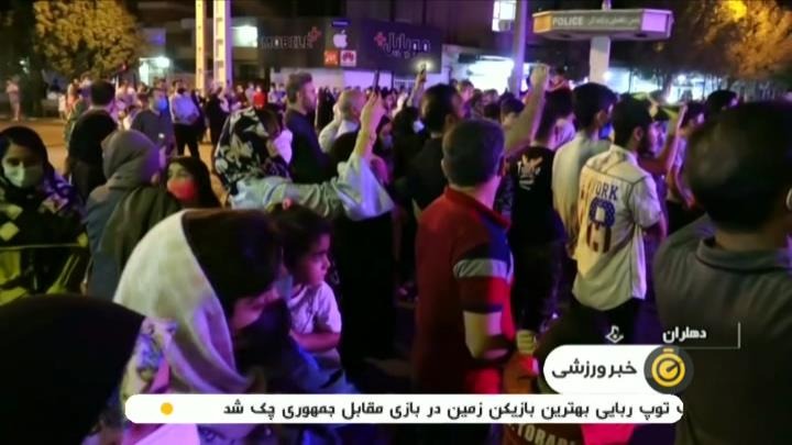 جشن خیابانی مردم دهلران بعد از مدال طلای جواد فروغی