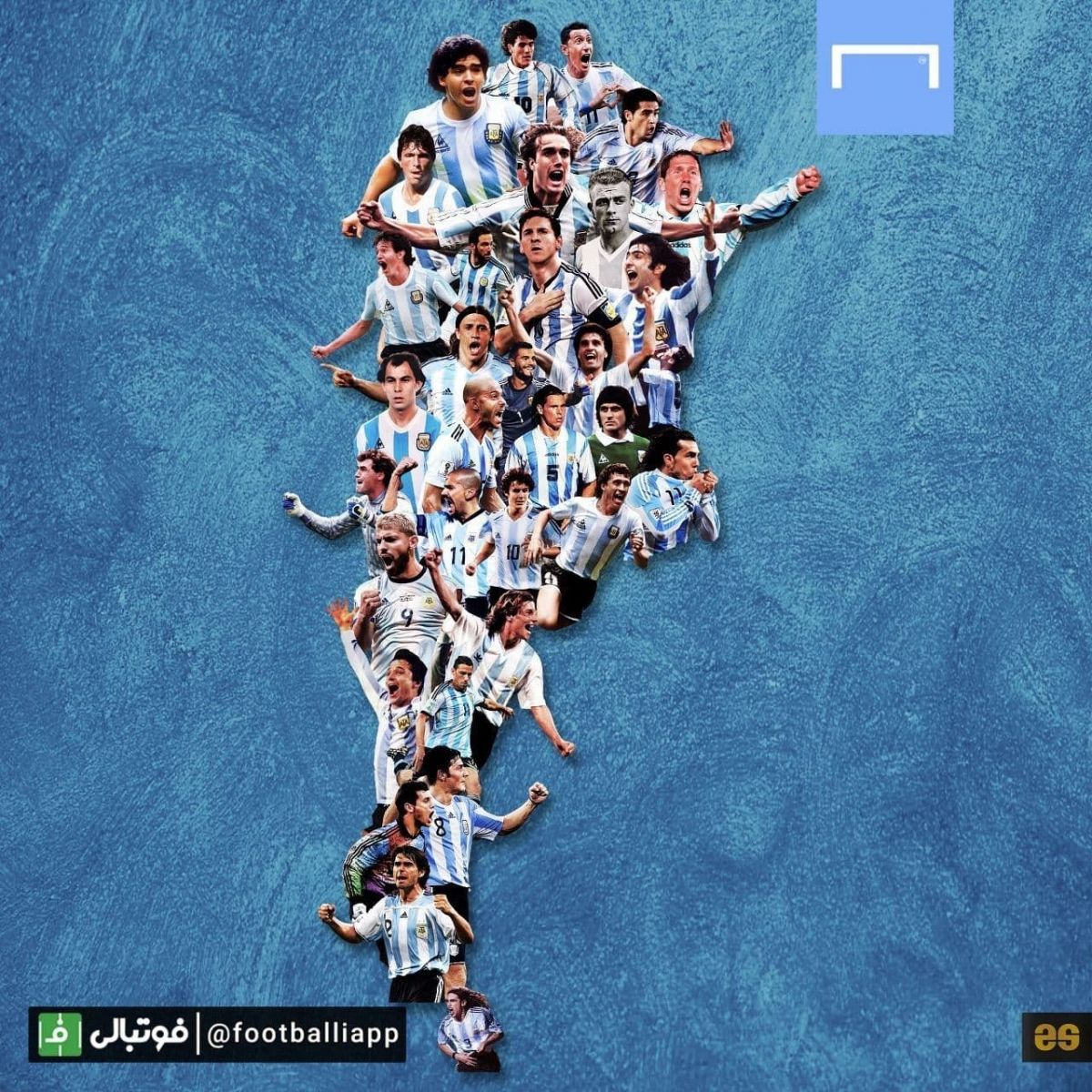 طرح/ بهترین بازیکنان تاریخ آرژانتین