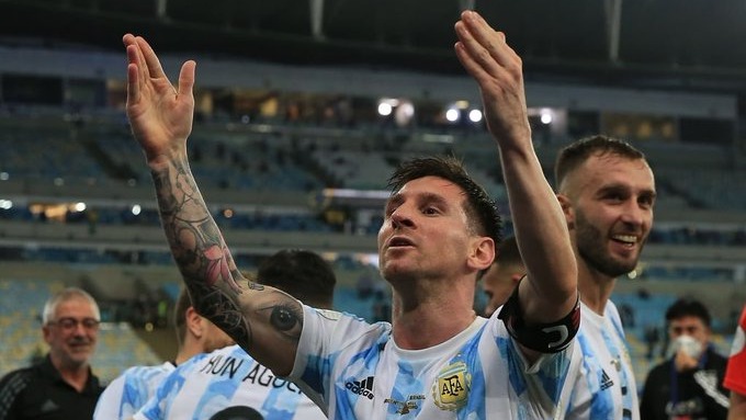 گل اول آرژانتین به بولیوی (سوپرگل مسی)