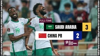 خلاصه بازی عربستان سعودی 3-2 چین