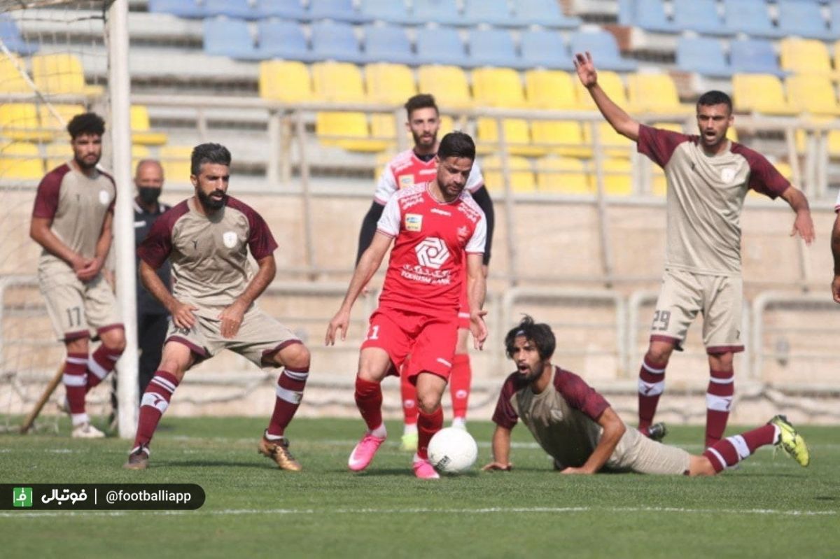 گزارش تصویری/ پرسپولیس 2 - نیروی زمینی یک (دیدار دوستانه)