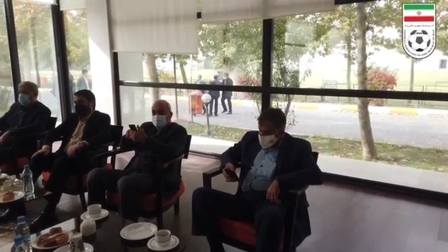 آغاز جلسه رئیس فدراسیون فوتبال با مدیران لیگ برتری در مرکز ملی فوتبال ایران