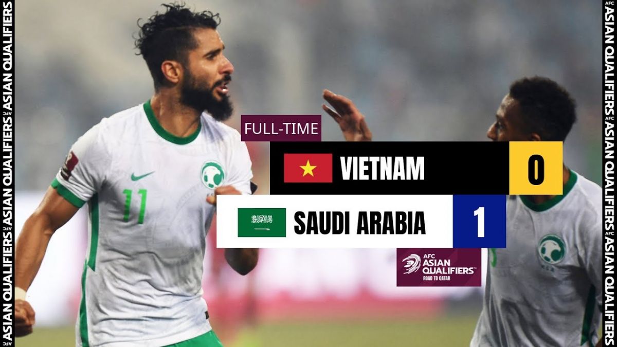 خلاصه بازی ویتنام 0-1 عربستان سعودی