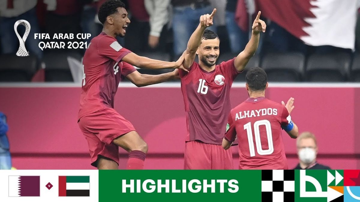 خلاصه بازی قطر 5-0 امارات (1/4 جام جهانی عرب 2021)