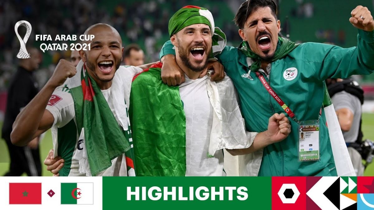 خلاصه بازی الجزایر 2-2 مراکش / پنالتی 5-3 (1/4 جام جهانی عرب 2021)