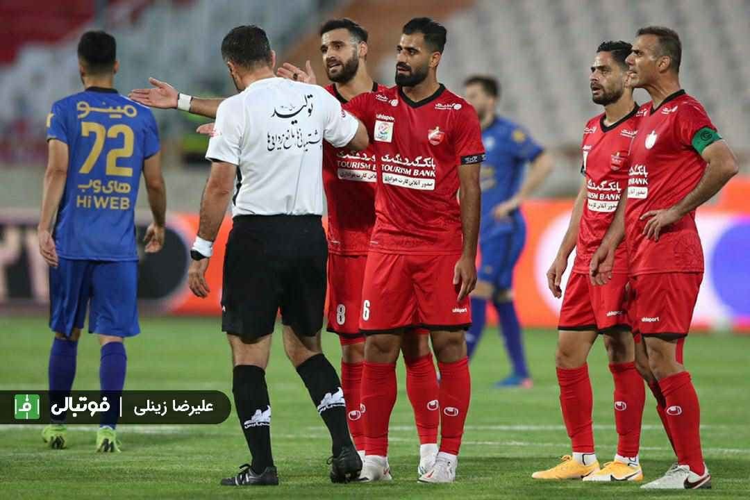 شب خوب مدافعان پرسپولیس در دربی