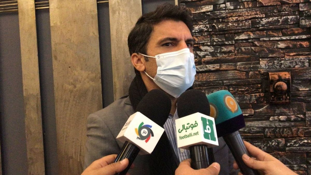 اختصاصی/ صحبتهای علیرضا امامی‌فر در حاشیه مراسم بدرقه تیم ملی فوتبال بانوان