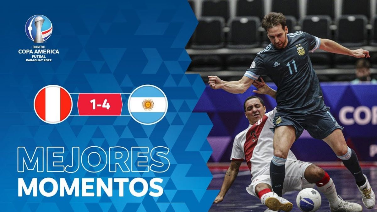 خلاصه بازی پرو 1-4 آرژانتین (فوتسال جام ملتهای آمریکا 2022)