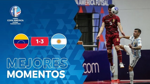 خلاصه بازی ونزوئلا 1-3 آرژانتین (فوتسال جام ملتهای آمریکا 2022)