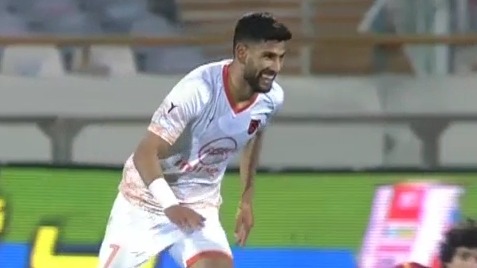 گل اول مس رفسنجان به پرسپولیس (علیاری)