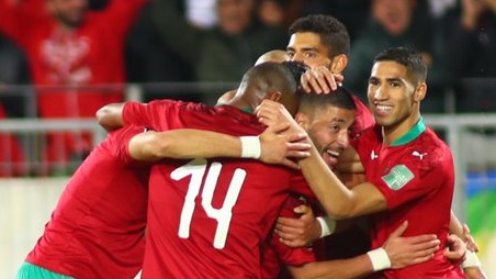 خلاصه بازی مراکش 4-1 کنگو / مجموع 5-2 (صعود مراکش به جام جهانی)