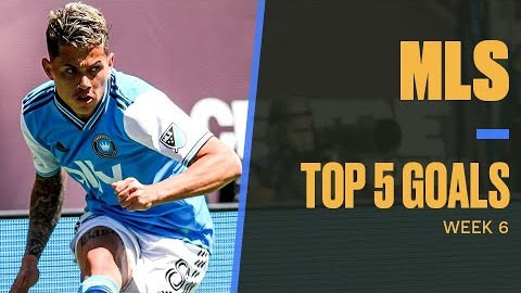 5 گل برتر هفته ششم لیگ MLS آمریکا 2022