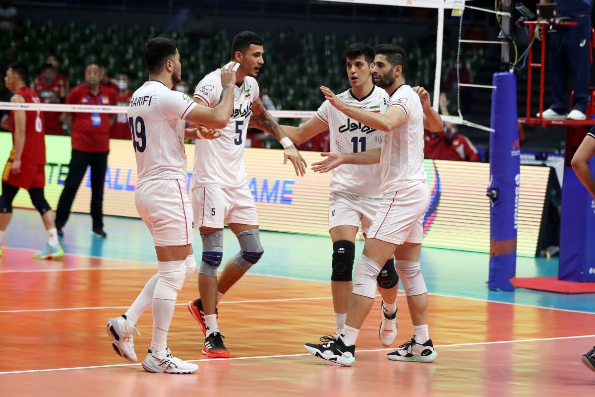 حضور ملی پوش والیبال ایران در جمع بهترین‌های روز اول لیگ ملت‌های والیبال