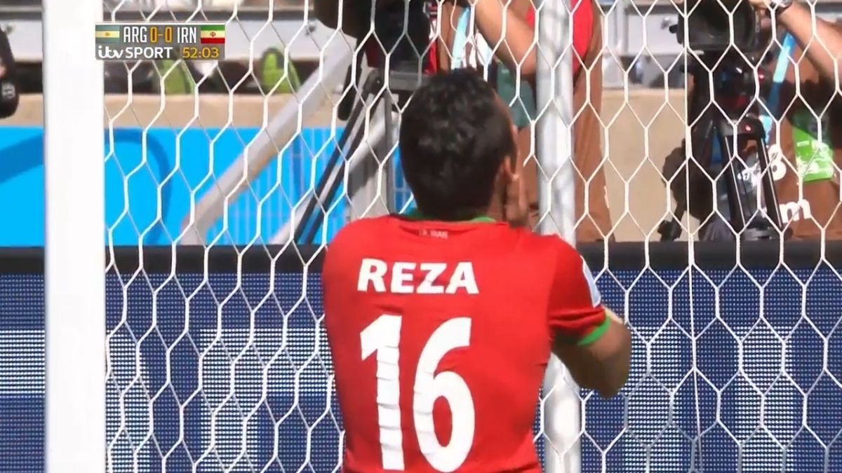ایران در جام جهانی 2014 / نابودی بازیکنان آرژانتین با تکنیک شجاعی و حسرت ضربه سر قوچان نژاد که گل نشد