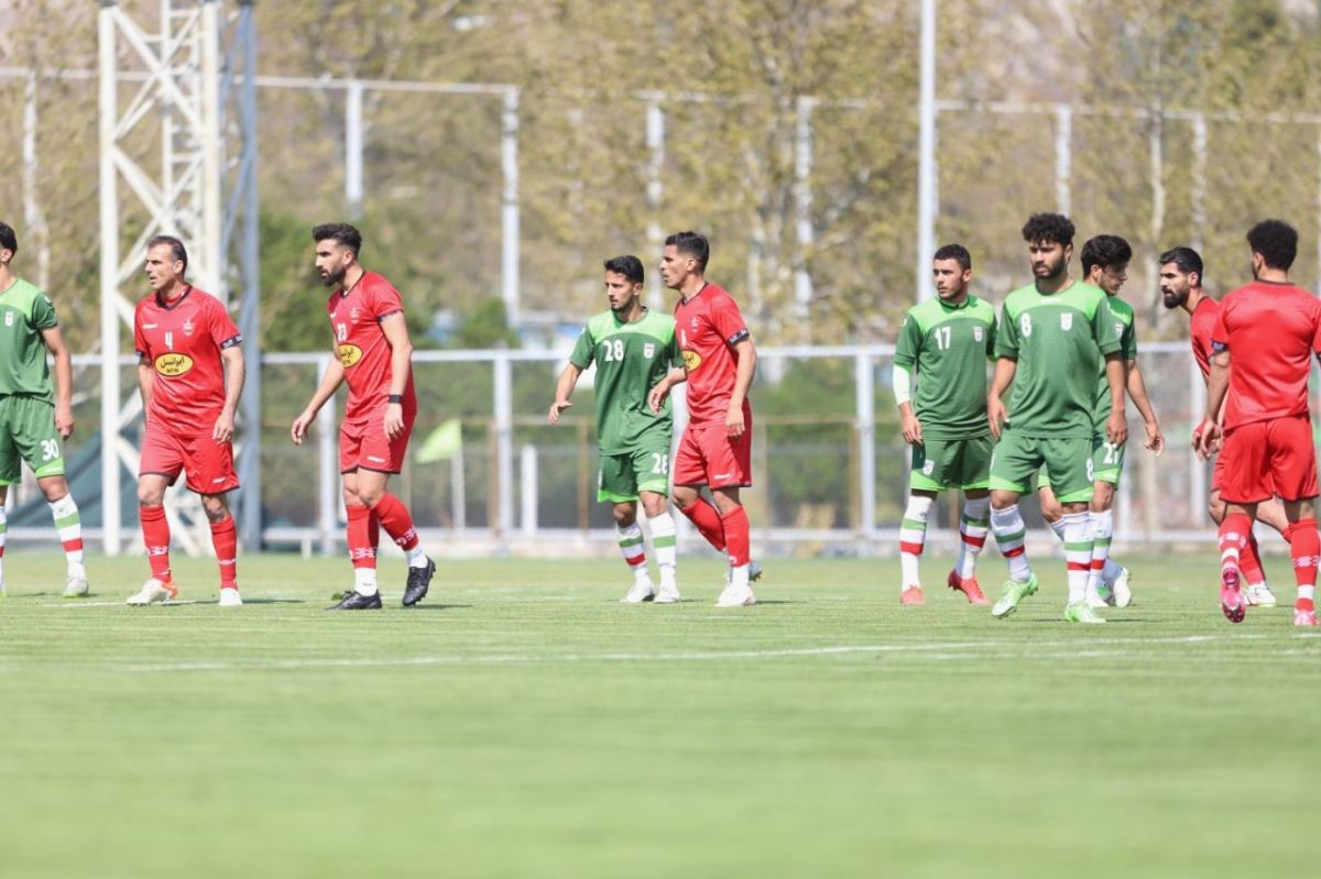 بازی تیم امید ایران- پرسپولیس پشت درهای بسته