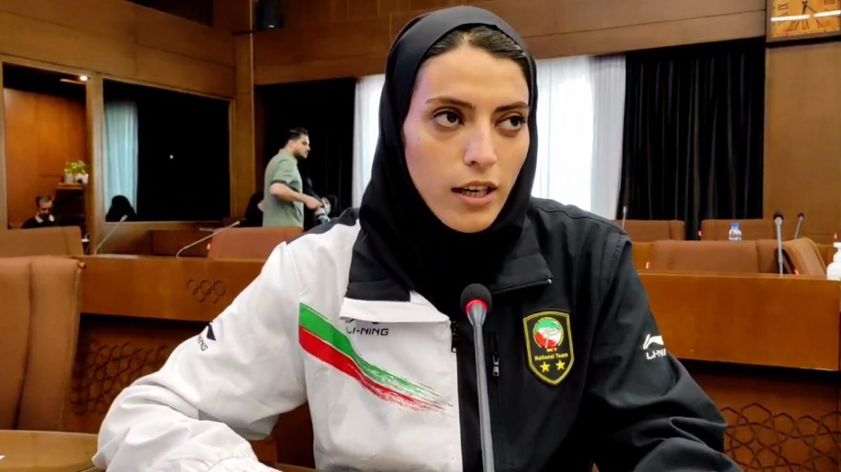اختصاصی/ صحبتهای اکرم خدبنده و لحظاتی از مراسم تجلیل از بانوان مدال‌آور بازیهای همبستگی کشورهای اسلامی