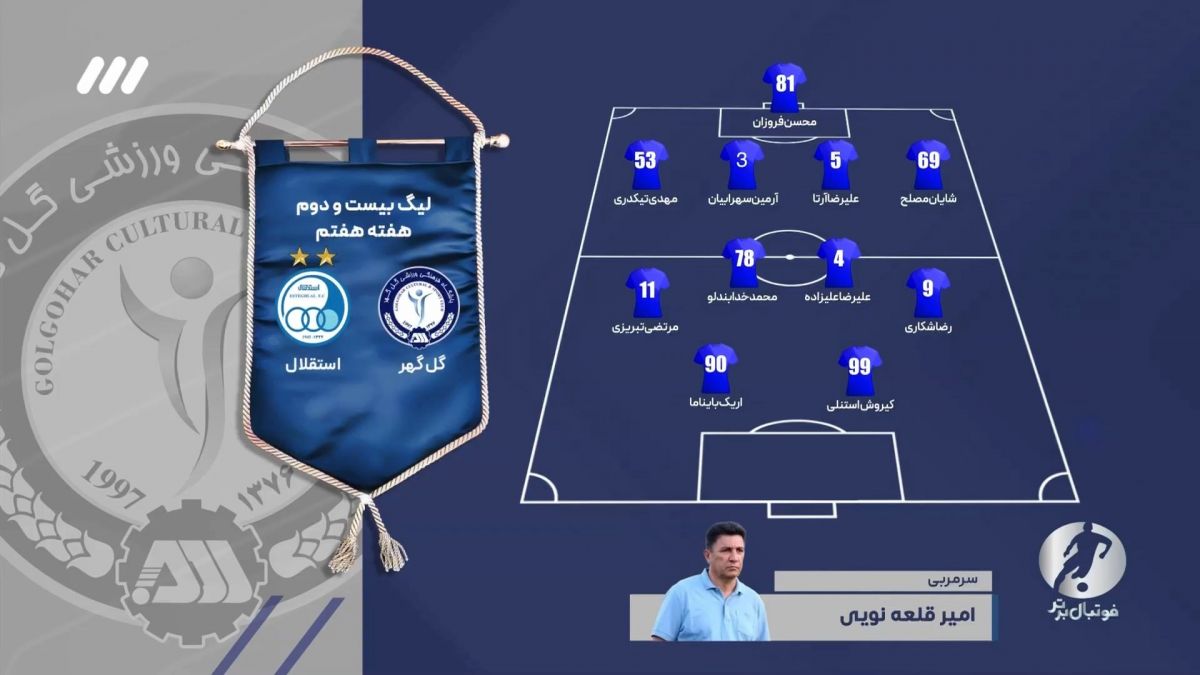 فوتبال برتر/ حواشی دیدار گل گهر 1-2 استقلال