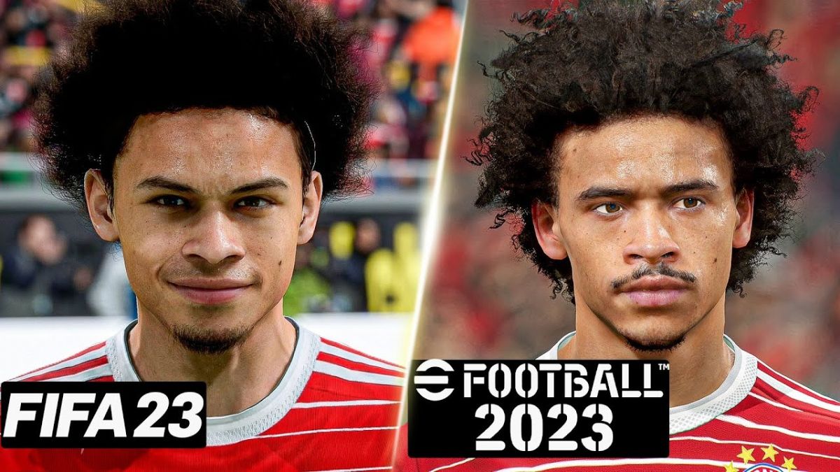 مقایسه چهره بازیکنان بایرن مونیخ در FIFA23 و eFootball2023