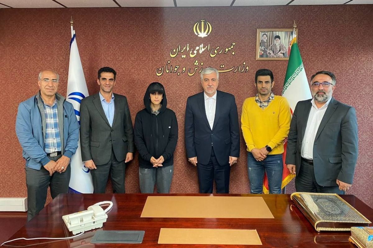 حمایت وزیر ورزش از سنگ نورد خبرساز