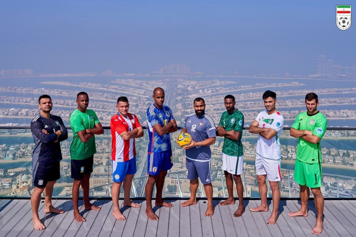 مسلم مسیگر در جمع کاپیتان های رقابت های بین قاره ای امارات