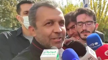 اختصاصی/ صحبتهای فروردین رئیس فراکسیون ورزش مجلس در حاشیه آخرین تمرین تیم ملی در تهران