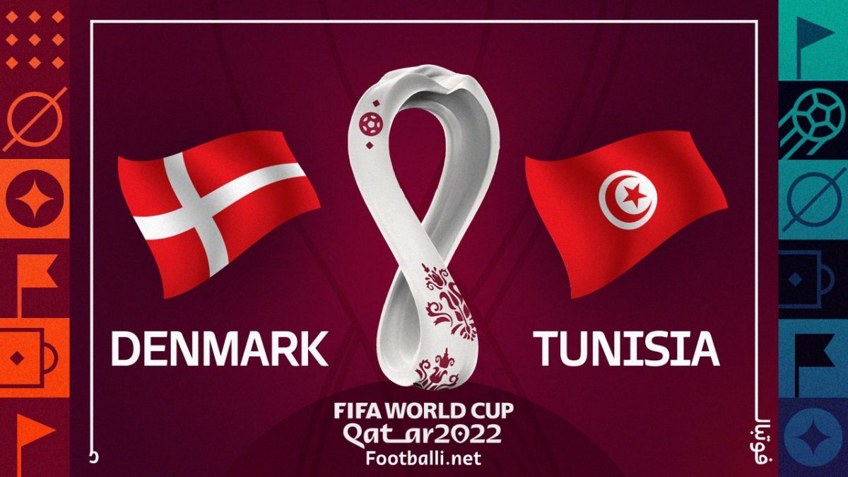 خلاصه بازی دانمارک 0-0 تونس