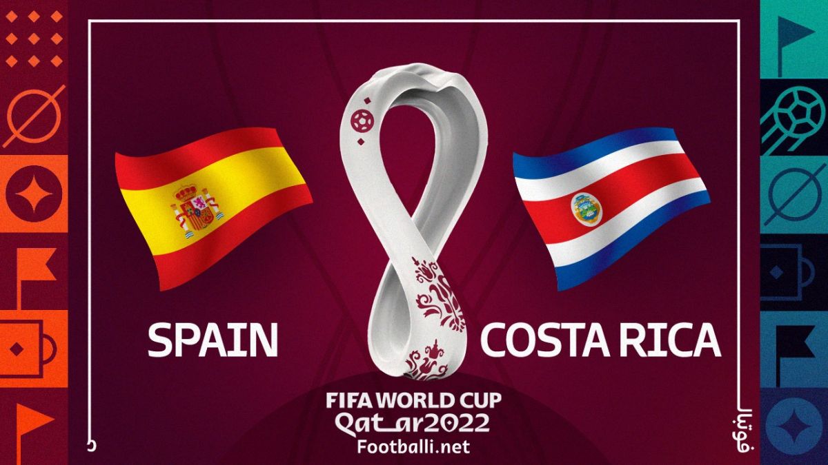 خلاصه بازی اسپانیا 7-0 کاستاریکا