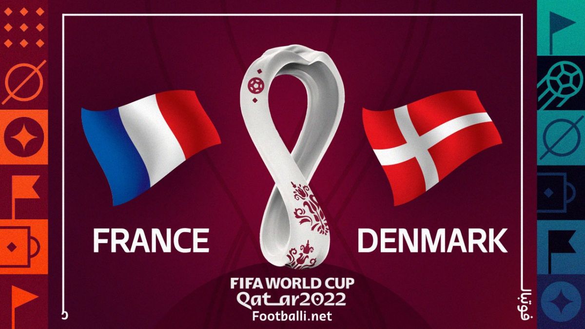 خلاصه بازی فرانسه 2-1 دانمارک