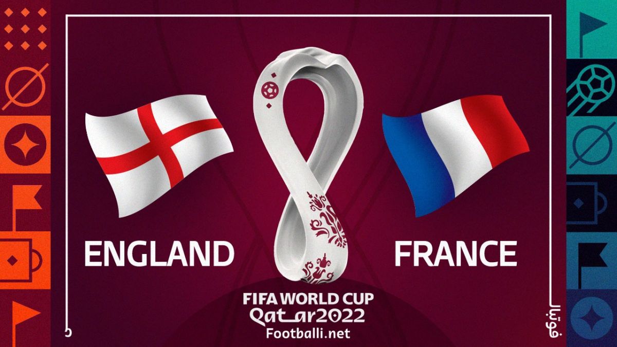 خلاصه بازی انگلیس 1-2 فرانسه (صعود فرانسه به نیمه نهایی)