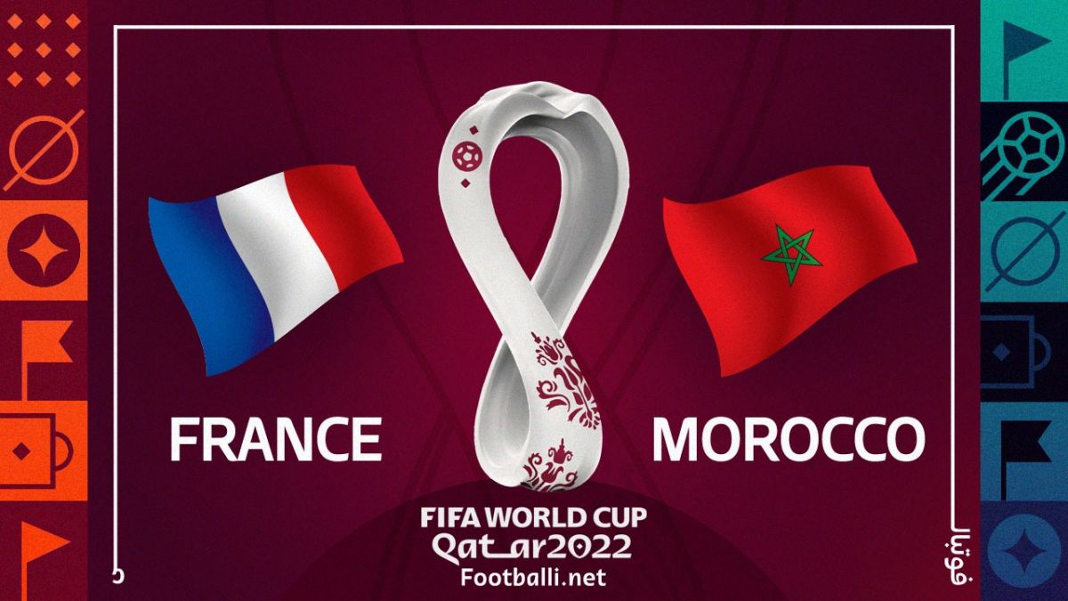 خلاصه بازی فرانسه 2-0 مراکش (نیمه نهایی جام جهانی 2022)