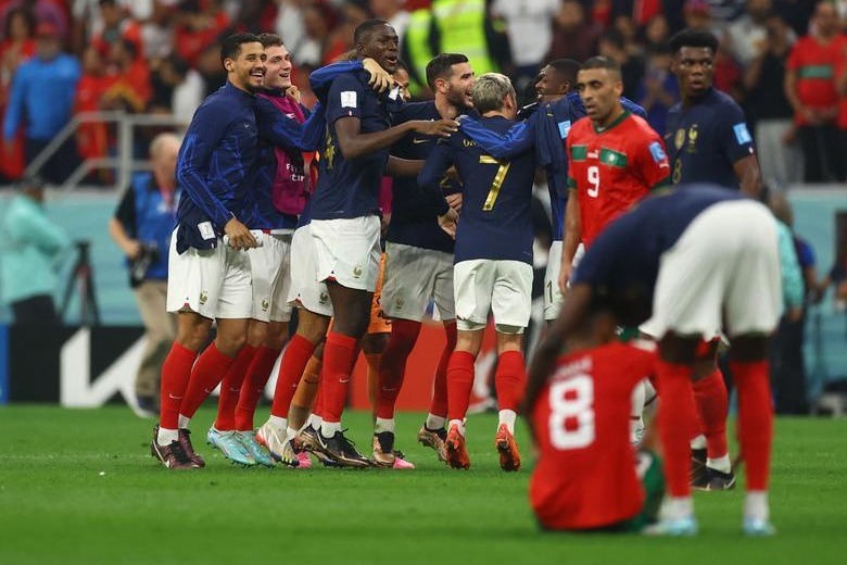 گزارش تصویری/ فرانسه دو - مراکش صفر (نیمه نهایی جام جهانی 2022 قطر)