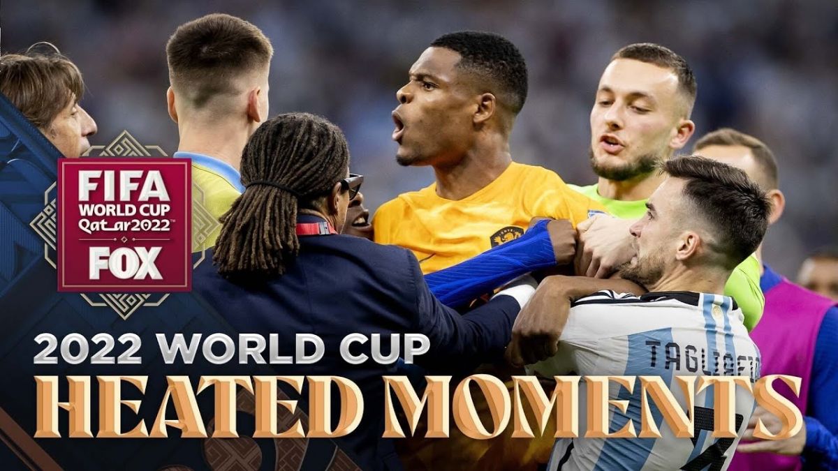 10 درگیری شدید بازیکنان در جام جهانی 2022