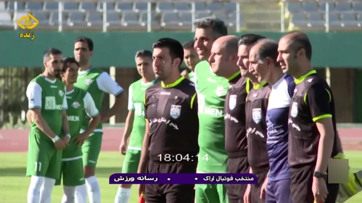 خلاصه بازی منتخب اراک 1-4 رسانه ورزش