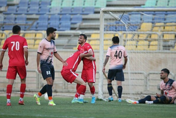 گلهای پرسپولیس در بازی پرسپولیس 3-3 نساجی