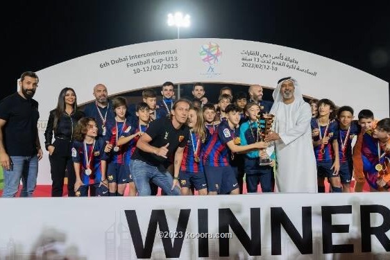 قهرمانی بارسلونا در جام بین قاره‌ای دبی