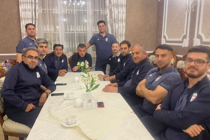 نخستین جلسه تیم فوتبال جوانان ایران در ازبکستان برگزار شد