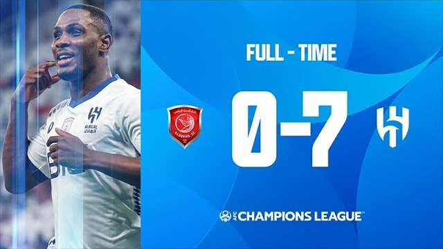 خلاصه بازی الدحیل 0-7 الهلال (نیمه نهایی لیگ قهرمانان آسیا)