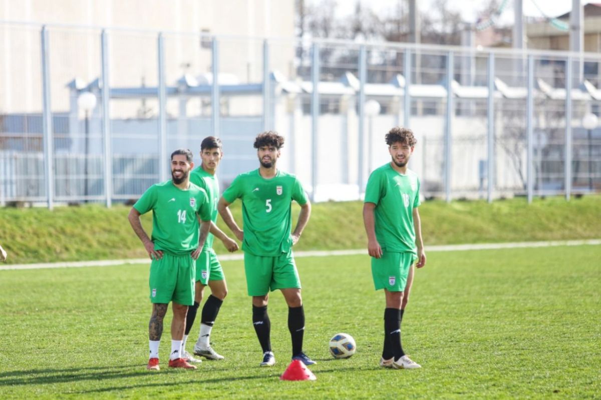 گزارش تصویری/ آخرین تمرین تیم ملی جوانان ایران پیش از مصاف با عراق
