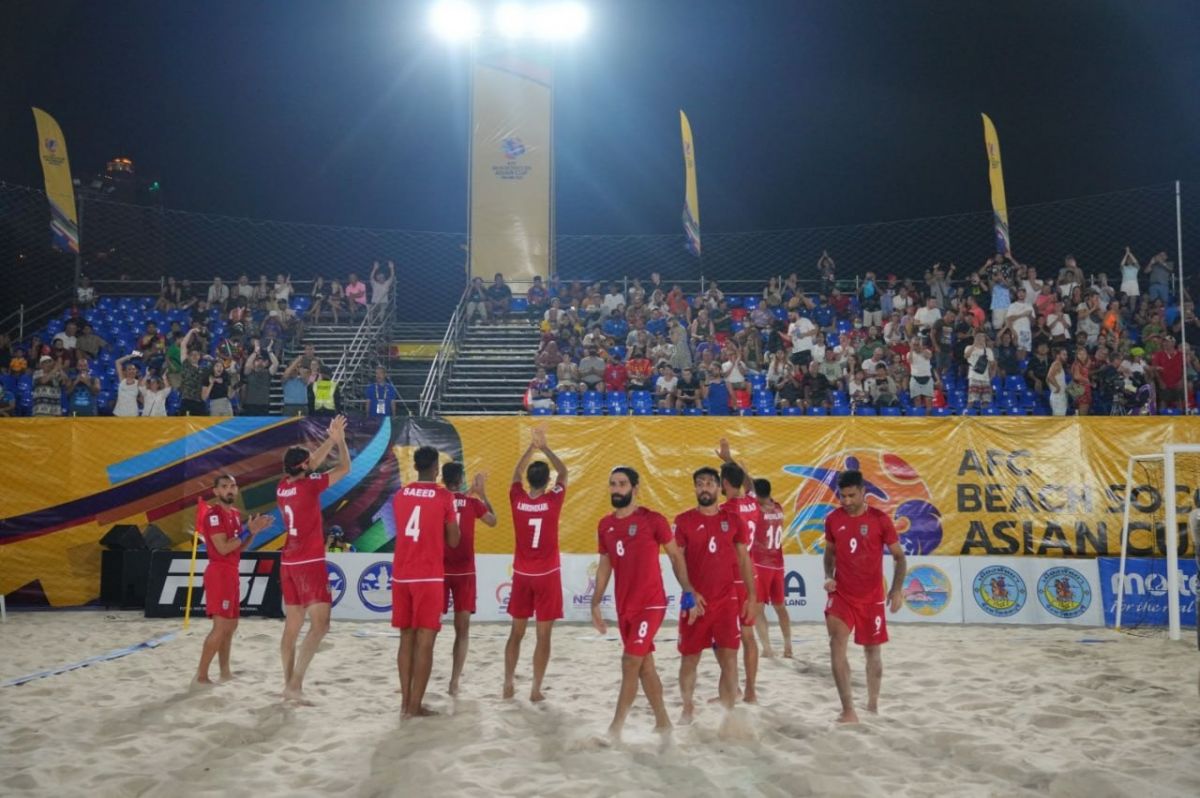گزارش تصویری/ دیدار تیمهای فوتبال ساحلی ایران و امارات